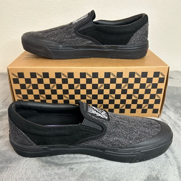 Vans BMX Slip On Fast and Loose Black Men Size 6.5, equivalent to Women Size 8 - Picture 2 of 13